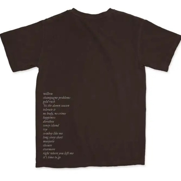 Taylor Swift NEW limited edition Evermore shirt - Picture 2 of 4